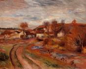 皮埃尔 奥古斯特 雷诺阿 : Landscape in Normandy